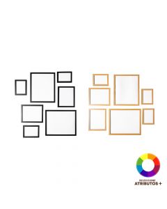 Portarretrato madera 7 fotos