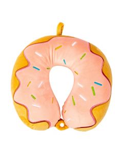 Cuellera afelpada estampado dona