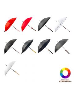 Sombrilla figura katana
