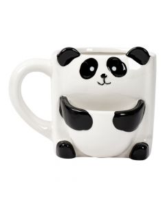 Jarra cerámica panda diseño