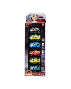 Carro dinosaurio 6und surtido