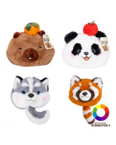 Bolso afelpado animal vibración