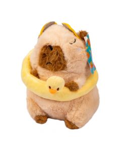 Peluche capibara flotador 20 cm