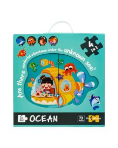 Rompecabezas temática océano