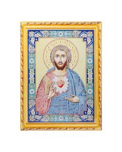Pintura diamante Sagrado Corazón
