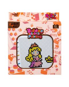 Bloque armable pintura princesa