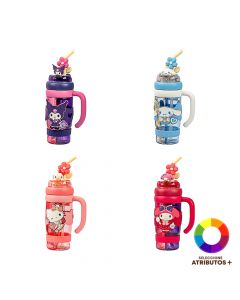 Envase plástico Sanrio con divisiones