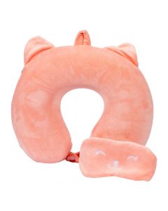 Cuellera afelpada con antifaz