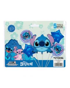 Globo metálico diseño Stitch