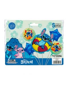 Globo metálico diseño Stitch