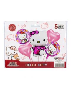 Globo metálico diseño Hello Kitty