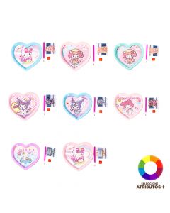 Pintura de diamantes Sanrio corazón