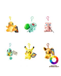 Llavero afelpado Pokémon surtido