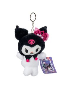 Llavero afelpado Kuromi 14cm