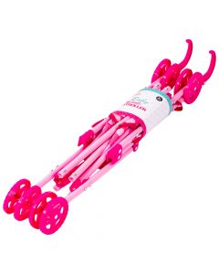 Coche plástico infantil rosado