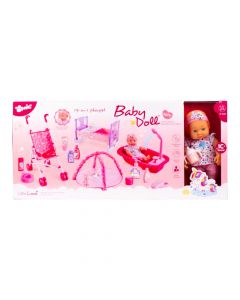 Muñeca accesorios 19en1