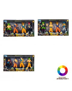 Figuras dragon ball 4pzas