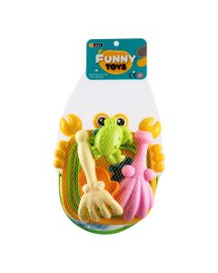 Balde cangrejo con accesorios