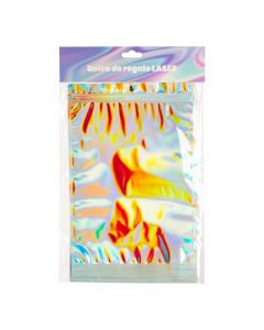 Bolsa plástica cierre tornasol