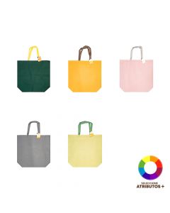 Bolsa tela con asa cómoda