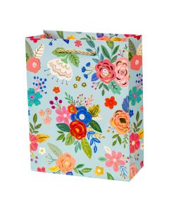 Bolsa regalo flores pequeña