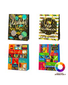 Bolsa papel graduación pequeña