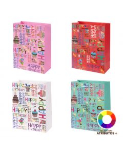 Bolsa papel cumpleaños pequeña