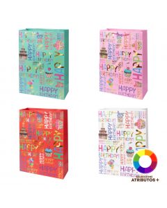 Bolsa papel cumpleaños grande