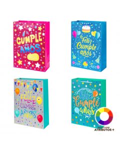 Bolsa papel cumpleaños grande
