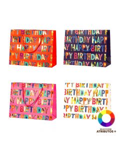 Bolsa papel cumpleaños pequeña
