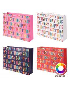 Bolsa papel cumpleaños grande