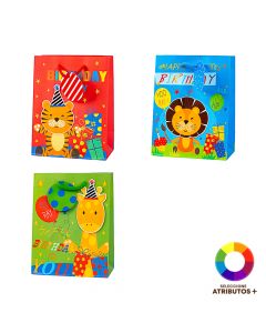 Bolsa papel pequeña cumpleaños