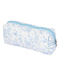 Cosmetiquera conejo blanco celeste