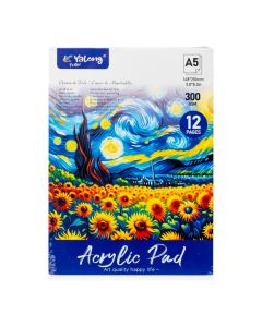 Cuaderno pintura acrílica A5