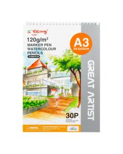 Cuaderno dibujo A3 30 páginas