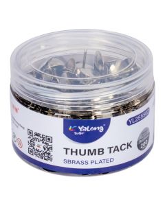 Tachuelas plateadas metálicas