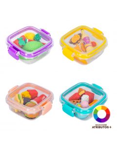 Borrador multicolor surtido