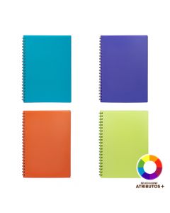 Cuaderno espiral 80 páginas