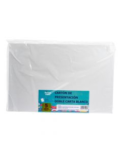 Cartón doble cara presentación