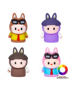 Sacapuntas Labubu compacto