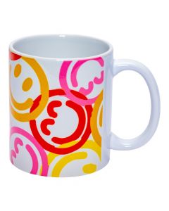 Taza caras sonrientes