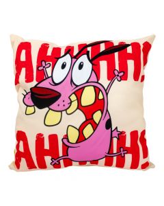 Almohada Coraje el Perro