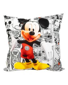 Almohada diseño Mickey periódico