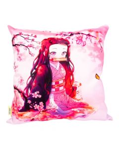Almohada Nezuko rosa