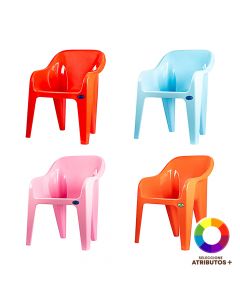 Silla infantil plastica surtido