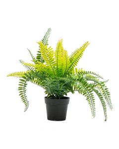 Planta artificial mediana decorativa