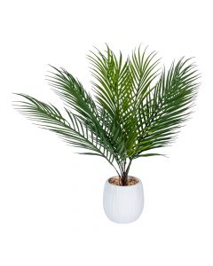 Planta artificial con rayas