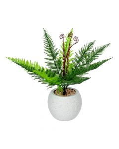 Planta artificial con textura