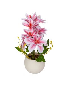 Planta artificial mediana decorativa