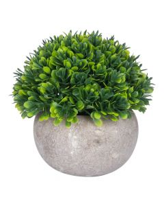 Planta artificial con maceta